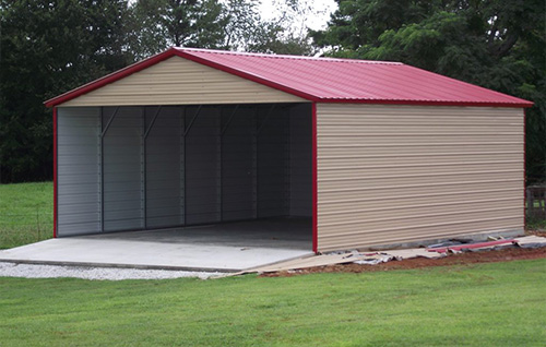  Металлический склад гараж 